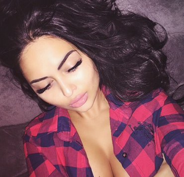 Проститутка Киева Анюта индивидуалка, шлюха шатенка - большое фото