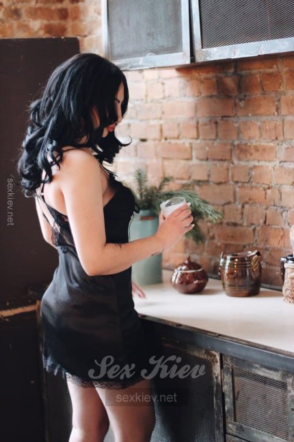 Проститутка Киева АНЯ, эта фея брюнетка - большое фото