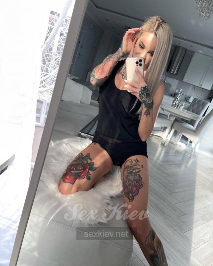 Проститутка Киева Настя, с 3 размером сисек - большое фото