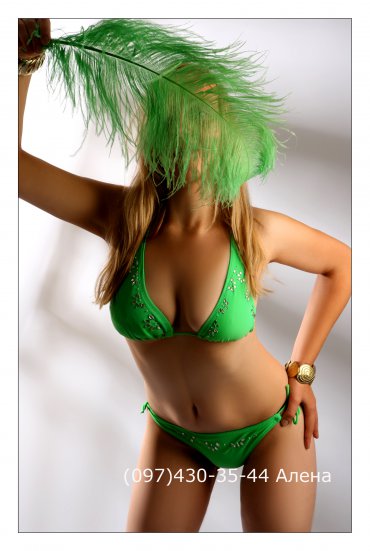 Проститутка Киева Алена, шлюха шатенка - большое фото